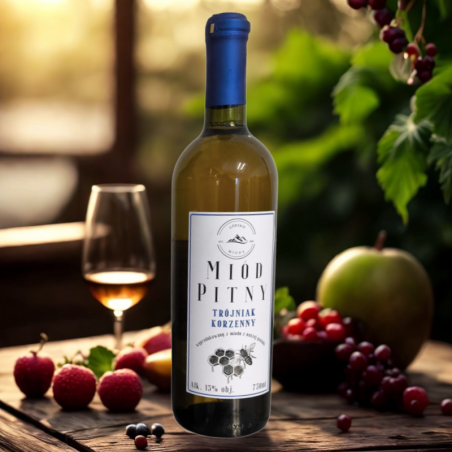 Miód pitny trójniak - korzenny 750 ML