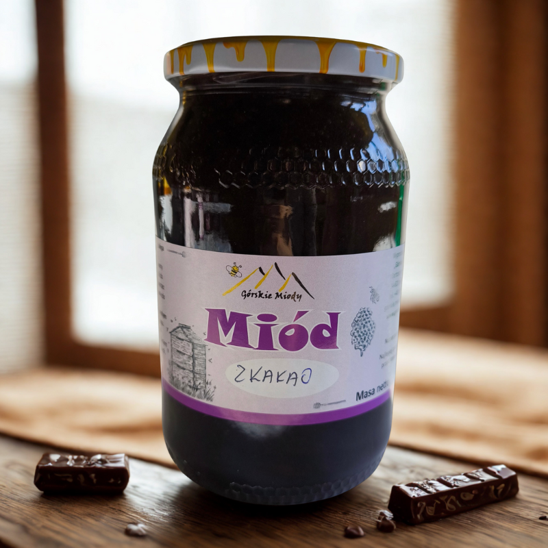 Miód z kakao 1,2 kg