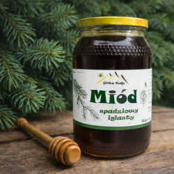 Miód spadziowy iglasty 1,2 kg