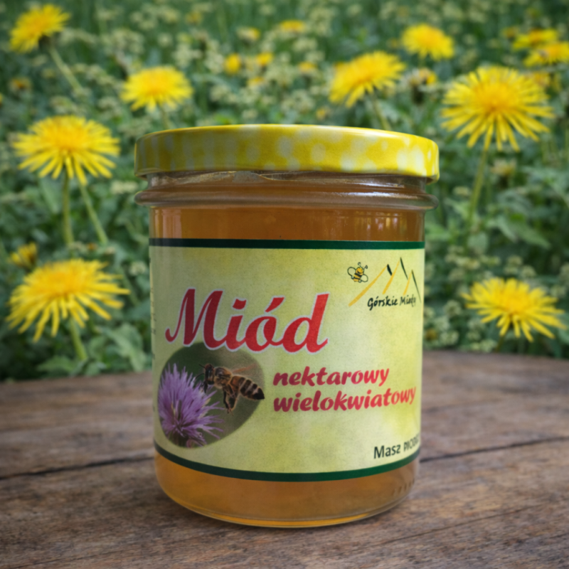 Miód wielokwiatowy 400g