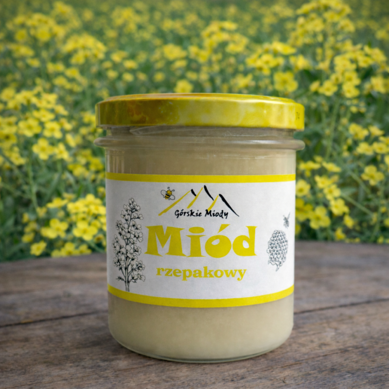 Miód rzepakowy 400 g