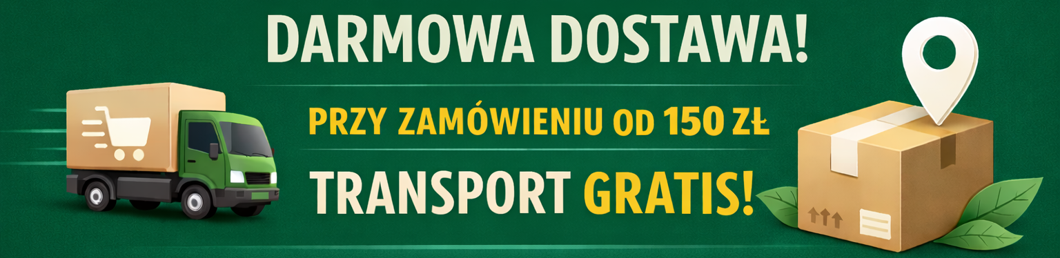 Darmowa dostawa od 150 zł
